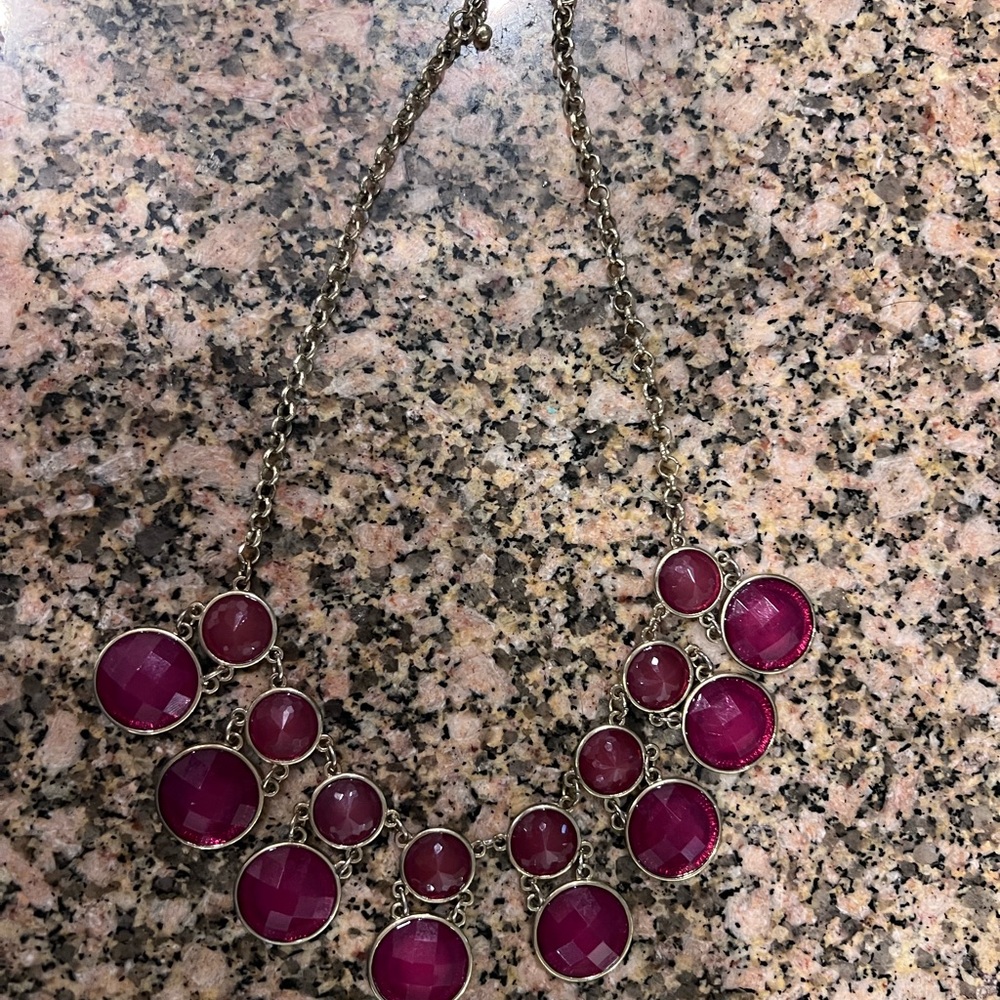 Pink Statement Necklace